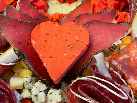 Planche apéro spéciale Saint Valentin