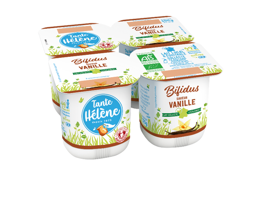 Yaourt bifidus vanille 4 x 125g