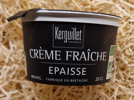 Crème fraîche épaisse - Bio