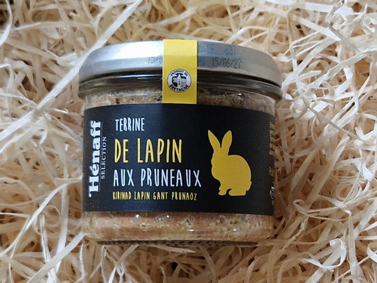 Terrine lapin pruneaux