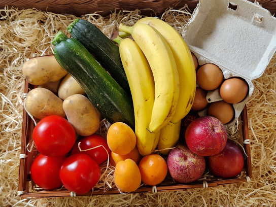 Corbeille fruits et légumes de la semaine pour 2 personnes