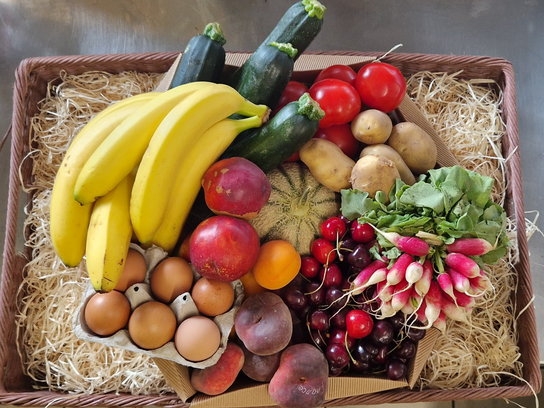 Corbeille fruits et légumes de la semaine