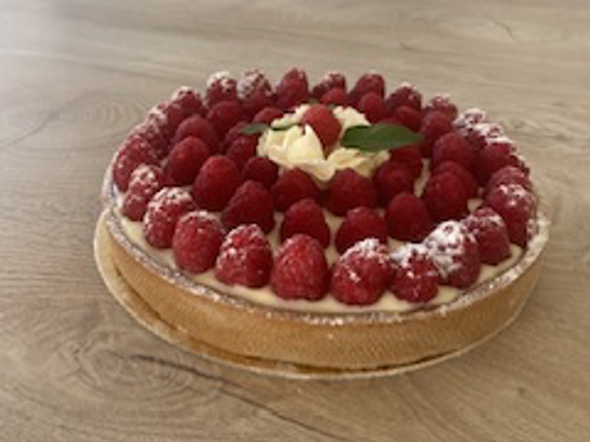 Tarte framboises