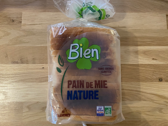 Pain de mie graines