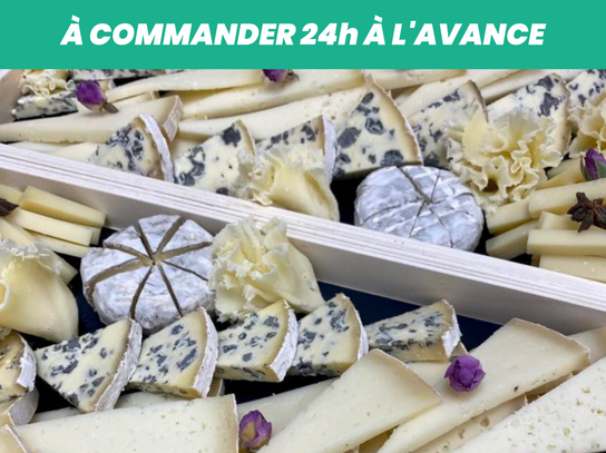 Plateau format apéritif en pré-découpés pour 2 à 4 pers.