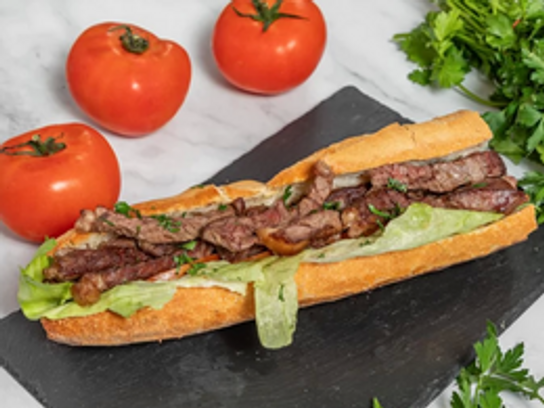 Sandwich Rosbif - sauce au choix