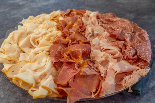 Chiffonnades de charcuterie (plateau)