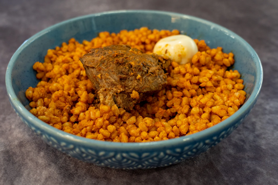 Dafina blé œuf viande