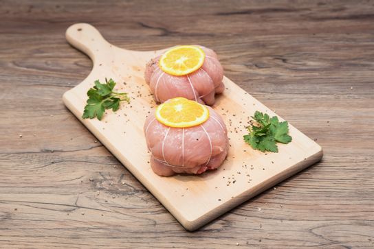 Paupiette de dinde et sa farce de veau