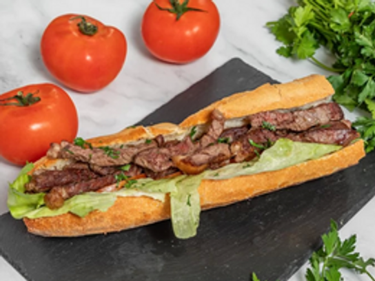 Sandwich entrecôte maturée - sauce au choix