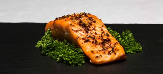 Pavé de saumon aux épices douces