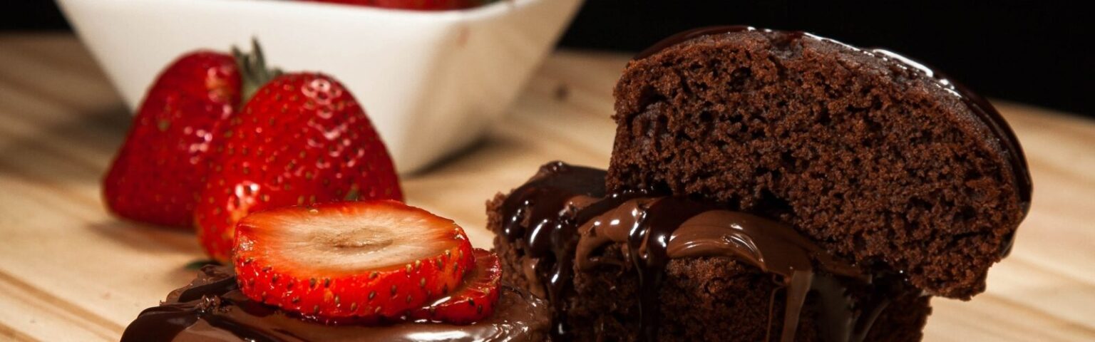 Dessert - Moelleux au chocolat (en forme de coeur, évidemment !)