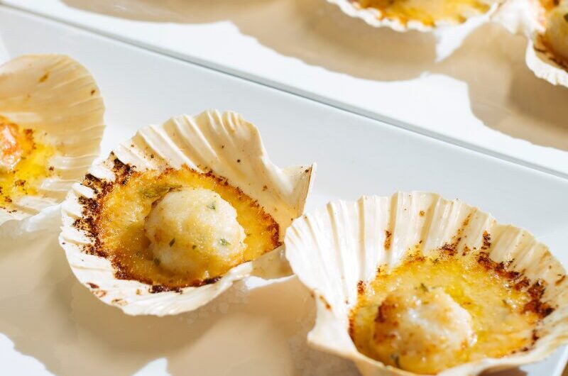 La coquille Saint-Jacques en entrée pour votre repas de Noël