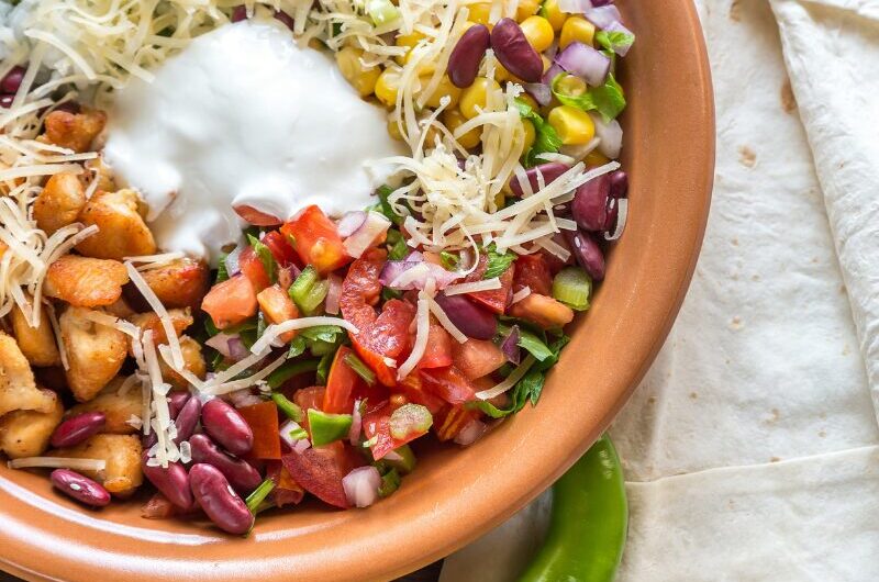 Salade mexicaine burrito bowl