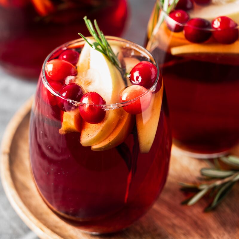 La recette d'automne : sangria aux fruits d'automne
