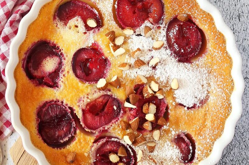 Clafoutis aux prunes