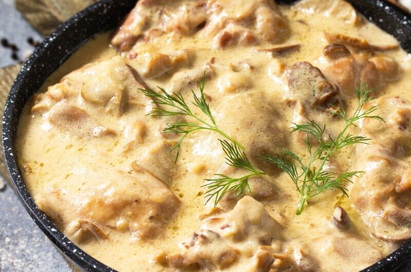 Escalope à la normande