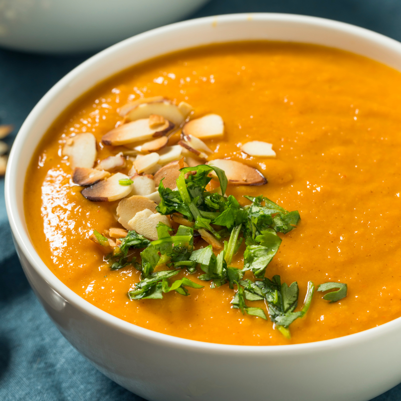 purée de patate douce