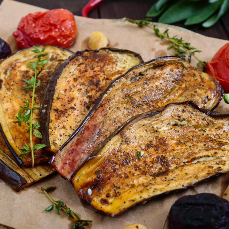 aubergines au four
